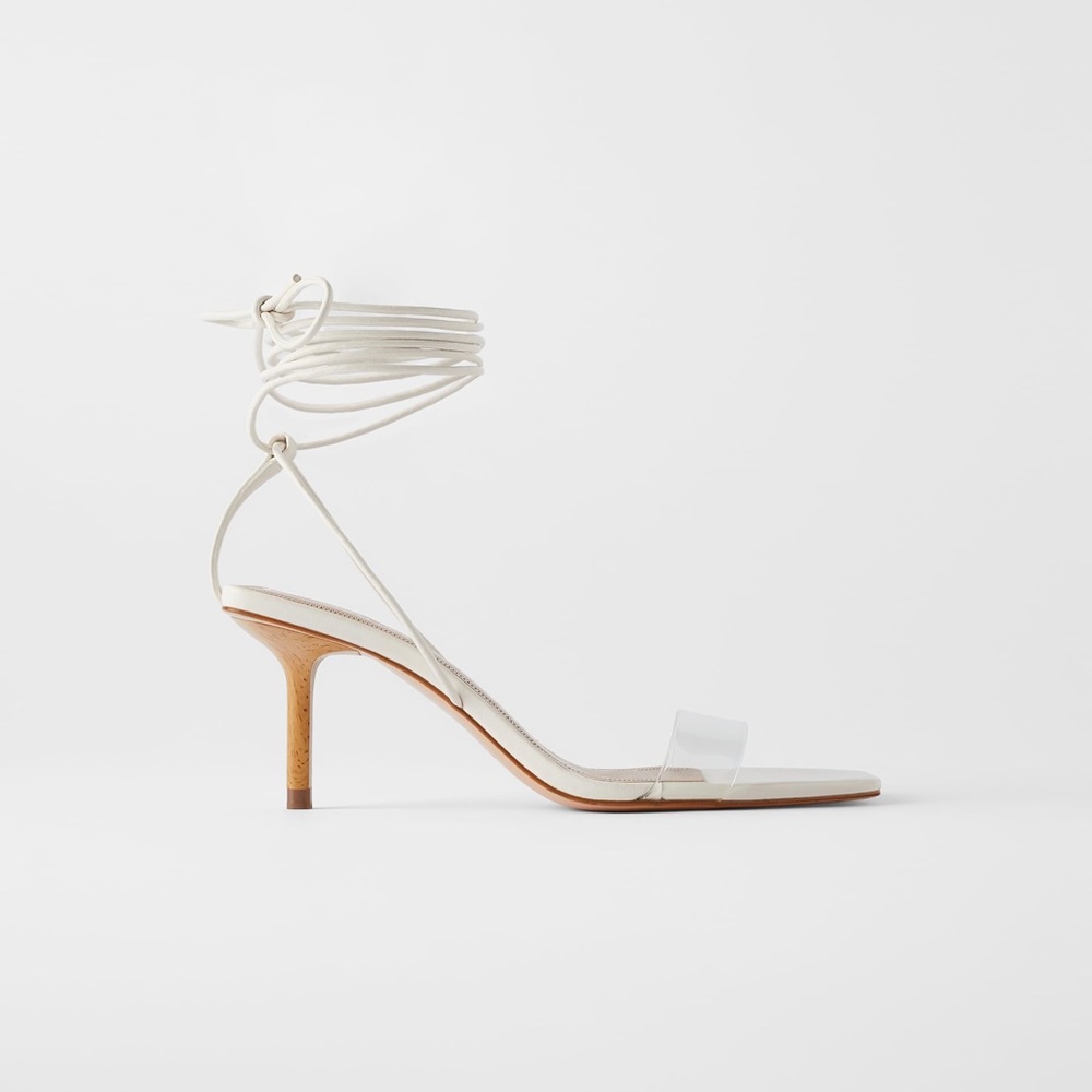 Zara - BNWOT Wrap Sandals
